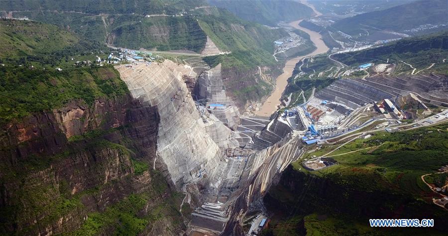 Construction of world's second largest hydropower station begins