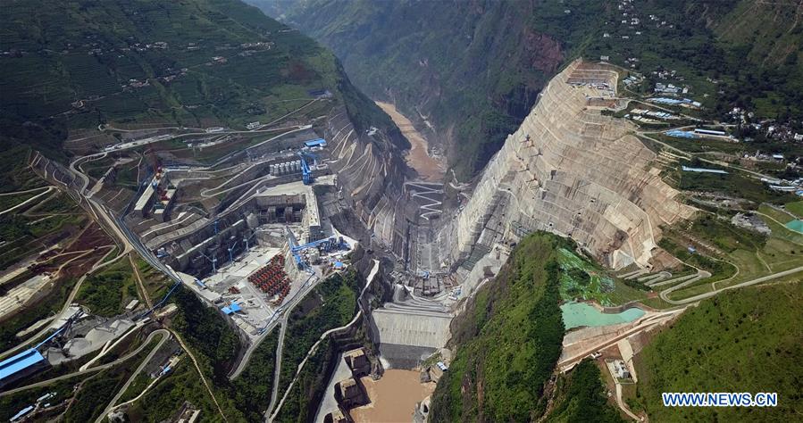 Construction of world's second largest hydropower station begins