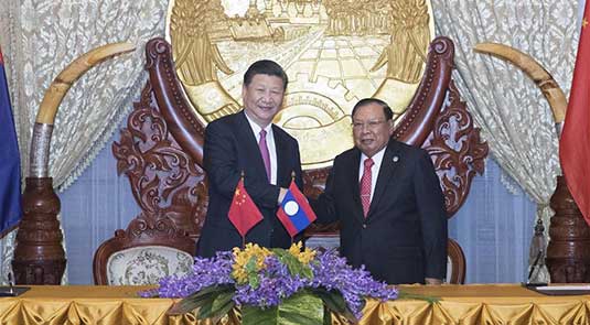 China, Laos to build community of shared future