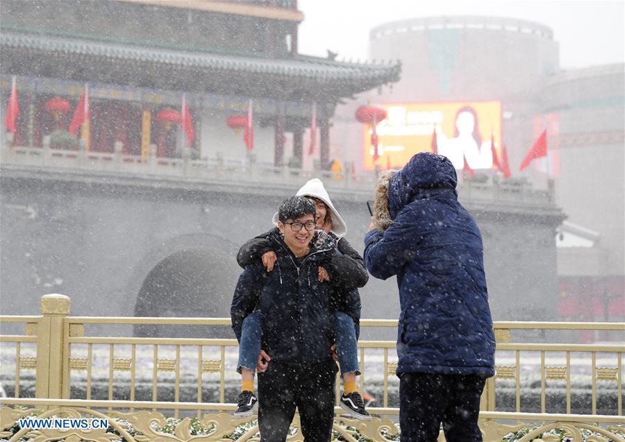 Snowfall hits parts of China