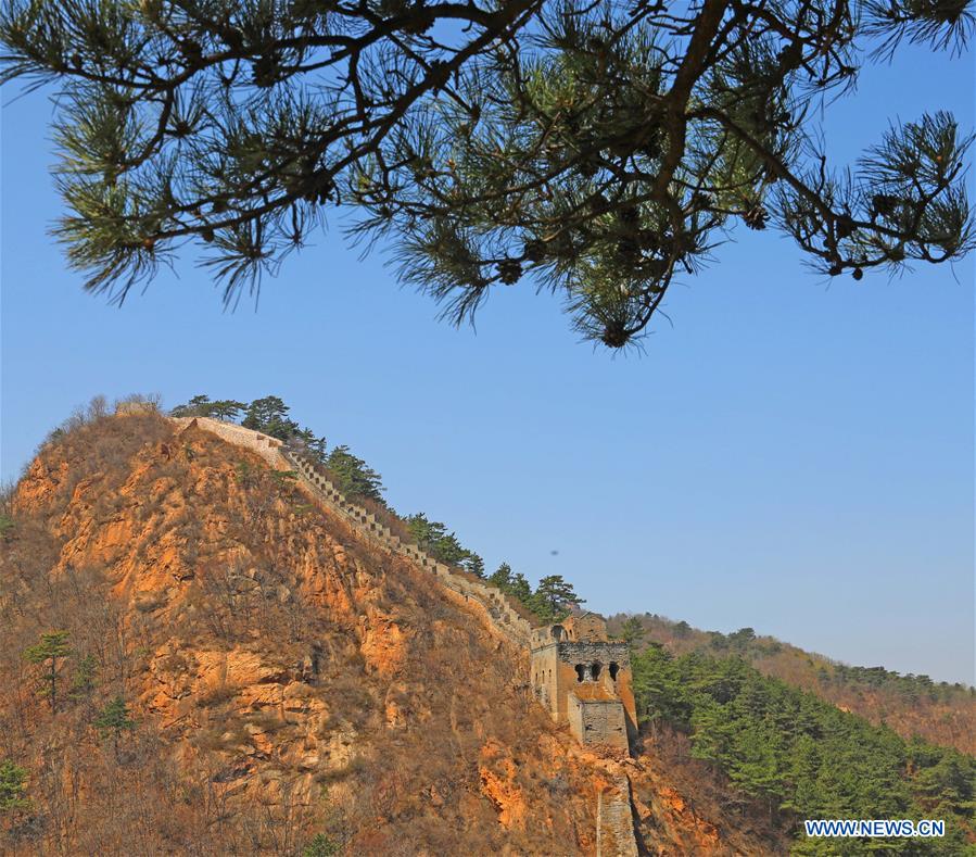 Scenery of ancient Great Wall in NE China's Liaoning