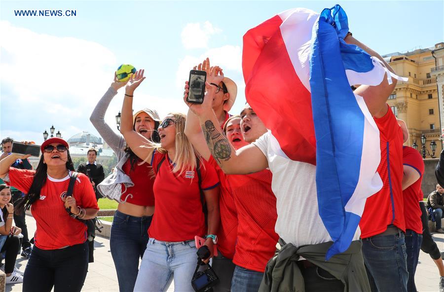 Feel football fans' enthusiasm ahead of World Cup