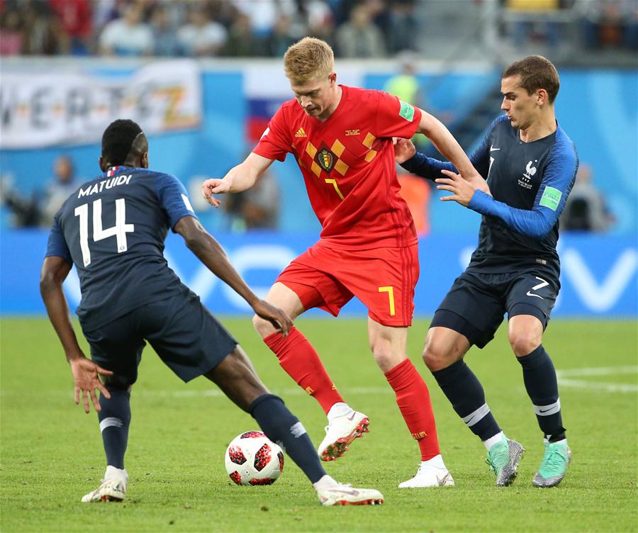 France into World Cup final after 1-0 win over Belgium