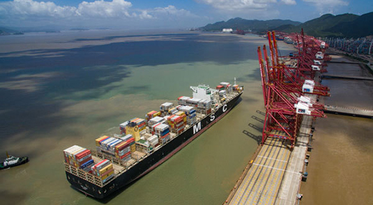 The Belt and Road gives boost to Ningbo-Zhoushan port