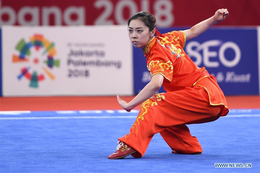 Highlights of Women's Changquan final at 18th Asian Games