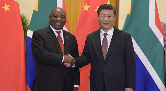 China, South Africa agree to lift ties to new level