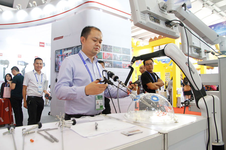 China and ASEAN advanced technologies showcased in CAEXPO