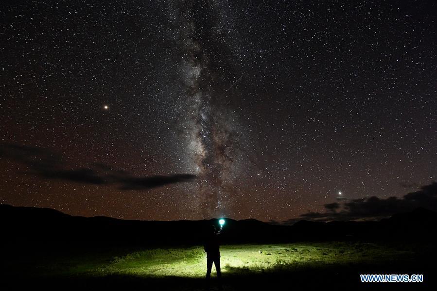 Starry sky in Ngari