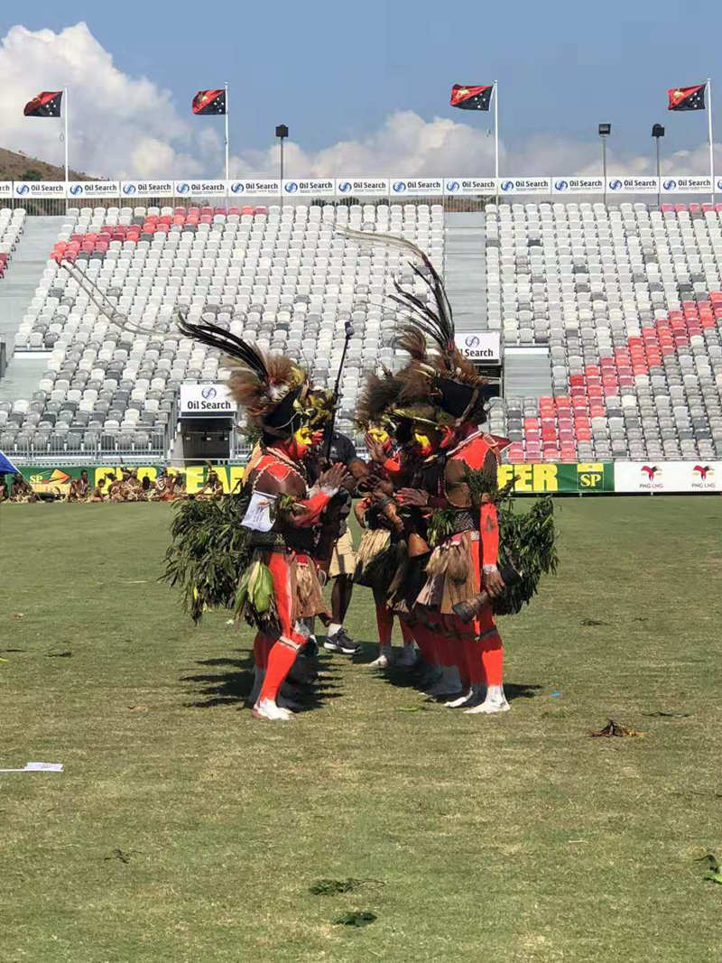Tribal cultural show demonstrates PNG culture to the world