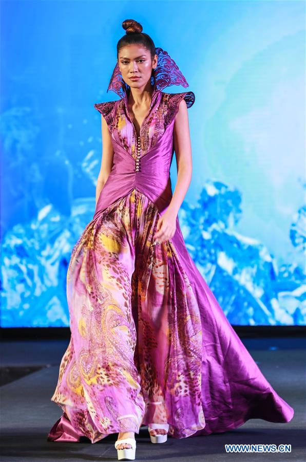 Creation by Chinese designers presented during 1st Thai Silk Int'l Fashion Week