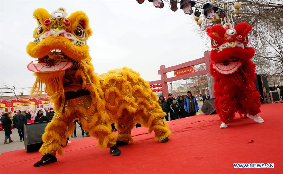 Temple fairs held across China during Spring Festival holiday