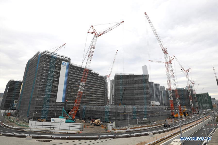 Tokyo 2020 Olympic Games venues under construction