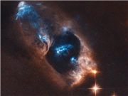 Hubble captures 'smoking gun' of newborn star