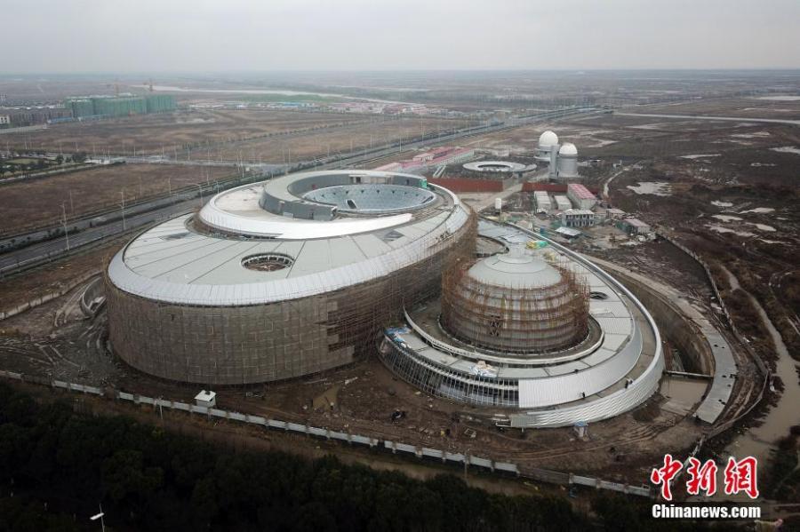 World's largest planetarium in Shanghai takes shape