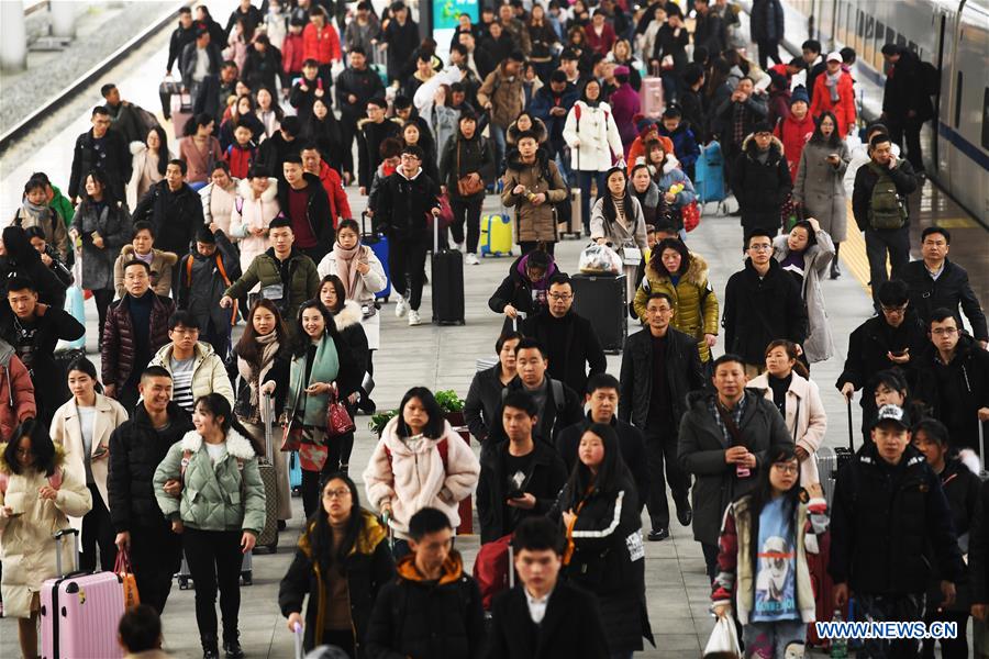 China's railways expected to face post-holiday travel peak over next few days