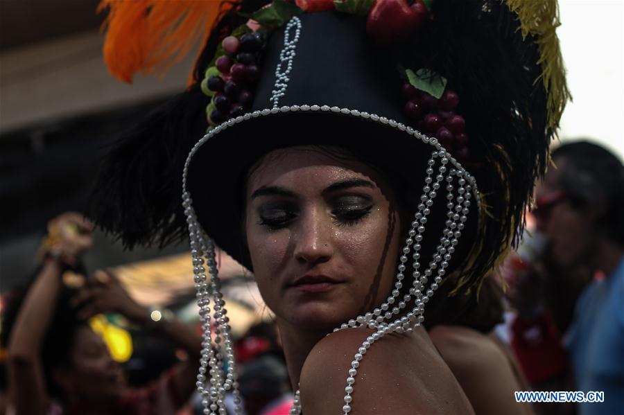 2019 carnival season kicks off in Sao Paulo, Brazil