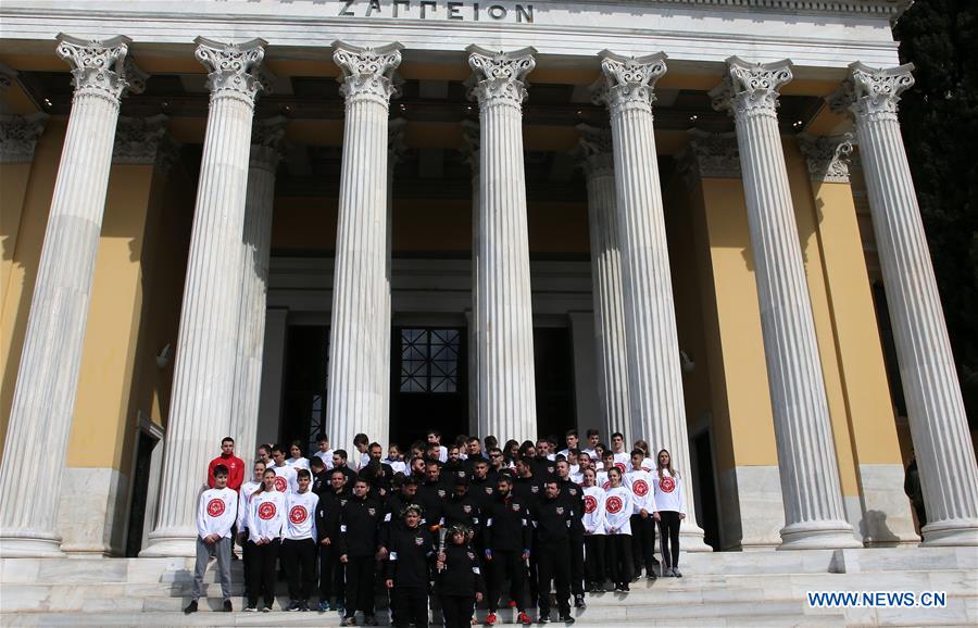 Flame for Abu Dhabi 2019 Special Olympics World Games lit in Athens