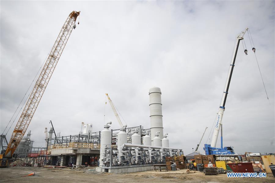 Chinese company Yuhuang's methanol plant in southern U.S. making significant progress