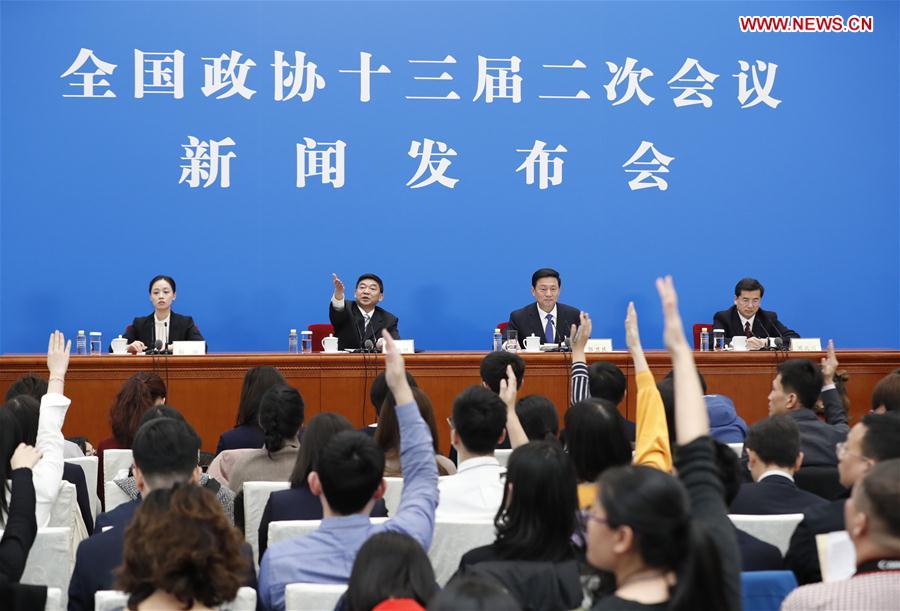 China's top political advisory body holds press conference ahead of annual session