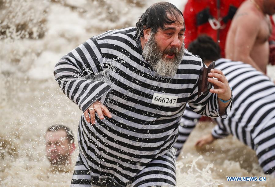 19th annual Chicago Polar Plunge held at North Avenue Beach