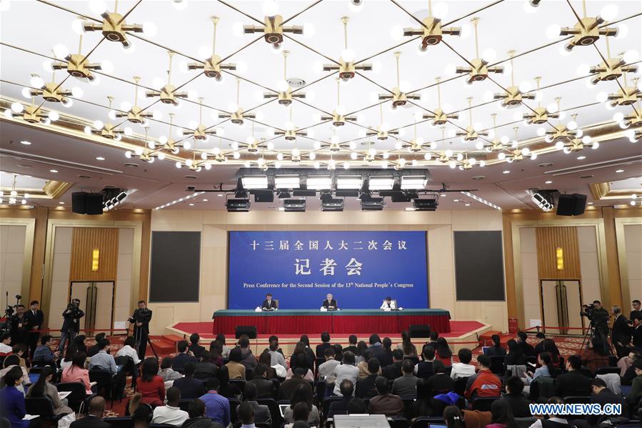 Press conference on country's battle against poverty held during NPC session