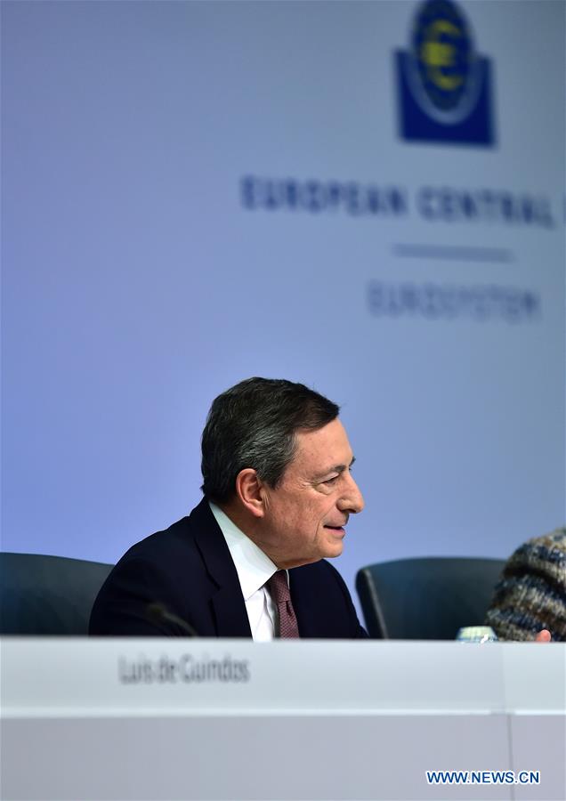 ECB to keep interest rates unchanged at least through end of 2019