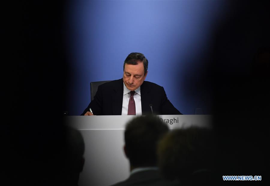 ECB to keep interest rates unchanged at least through end of 2019