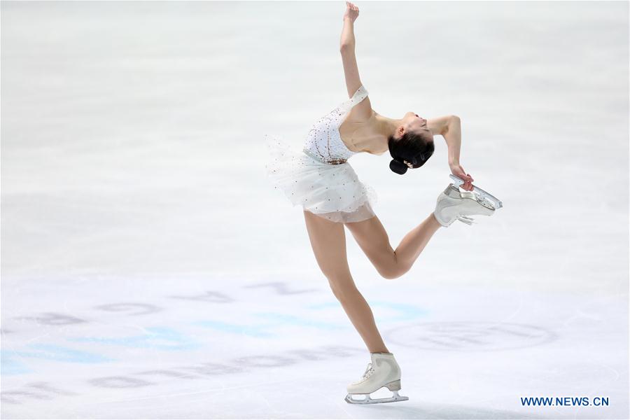 Junior ladies free skating competition of ISU World Junior Figure Skating Championships