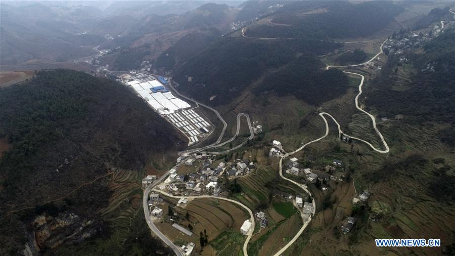 Concrete road project benefits rural people in SW China's Guizhou