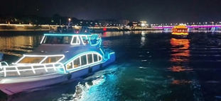 Gorgeous! Xiangyang's cruises on Han River