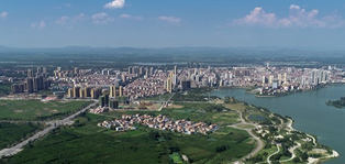 Aerial view of Chudu Park