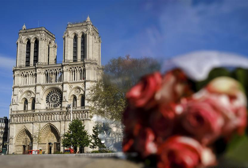 France to launch int'l competition to rebuild Notre Dame fire-ravaged spire