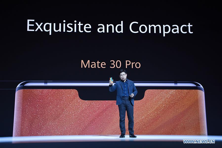 Huawei unveils flagship Mate 30 Series smartphone