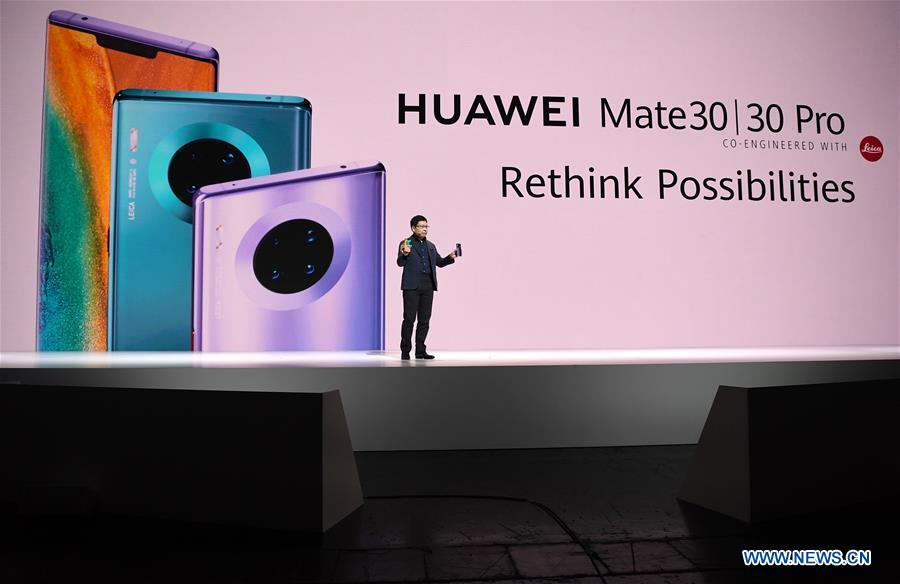 Huawei unveils flagship Mate 30 Series smartphone