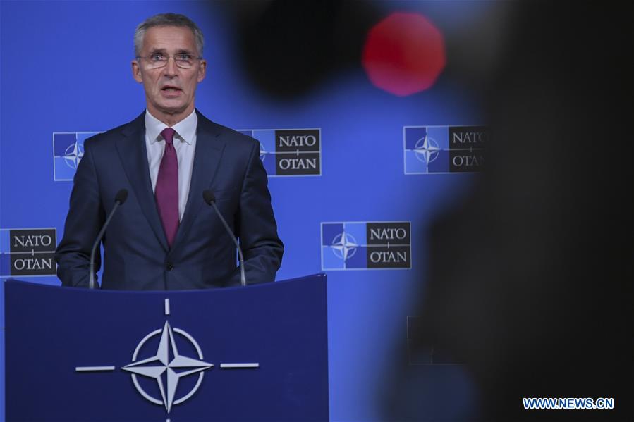 NATO ministers of defense meet at NATO HQ in Brussels