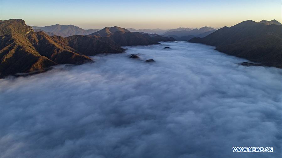 Scenery of Dajiu Lake in Shennongjia, C China