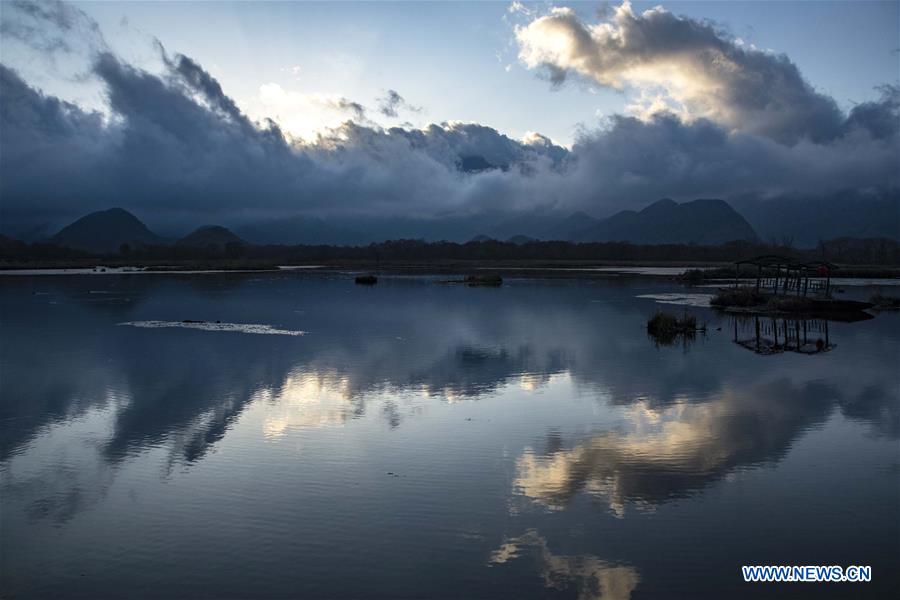 Scenery of Dajiu Lake in Shennongjia, C China