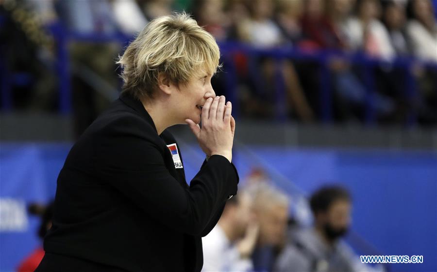 Group E match at FIBA Women's EuroBasket 2021 Qualifiers: Serbia vs. Turkey