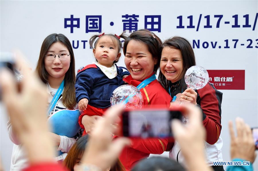 Zhang Jingjing wins women's 25m pistol gold at ISSF World Cup Final