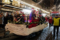 Christmas Lights event held in Helsinki