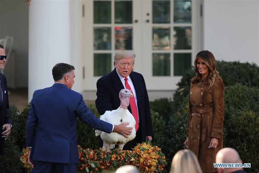 National Thanksgiving Turkey Pardoning Ceremony held in White House