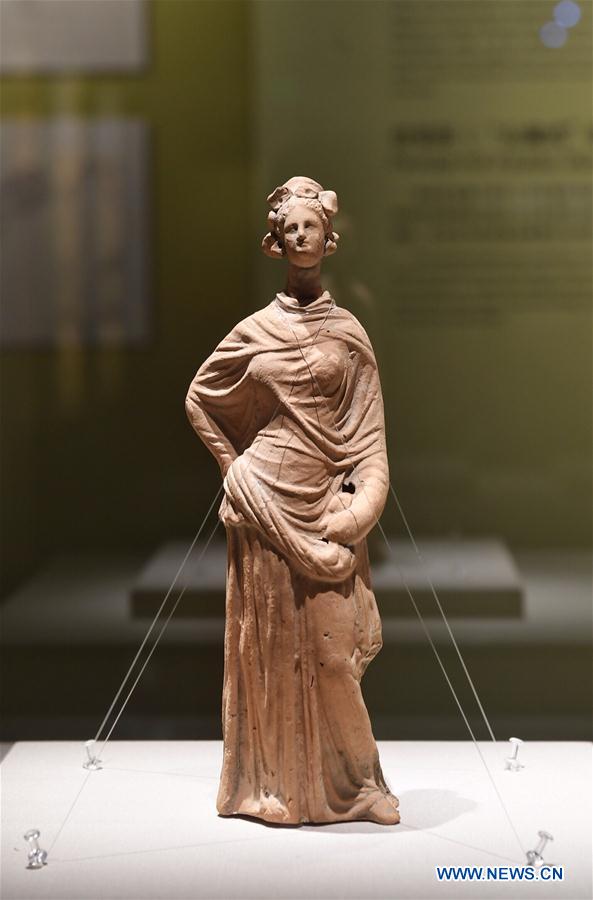 Italian cultural relic exhibition held in Chengdu, SW China's Sichuan