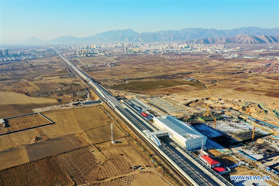 Construction of each station along Beijing-Zhangjiakou high-speed railway to be completed