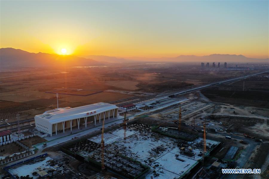 Construction of each station along Beijing-Zhangjiakou high-speed railway to be completed