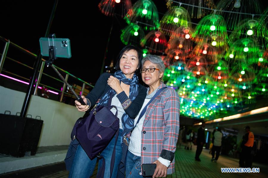 2019 Macao Light Festival held in south China