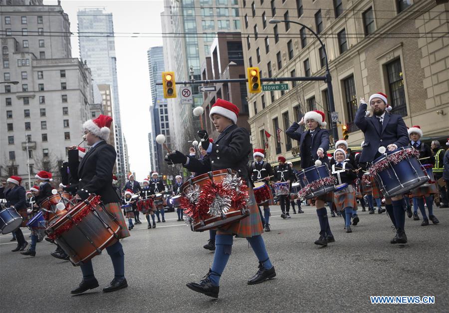 Annual Santa Claus Parade held in Vancouver