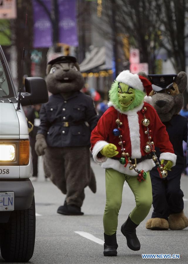 Annual Santa Claus Parade held in Vancouver