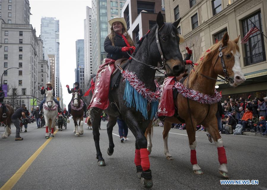 Annual Santa Claus Parade held in Vancouver