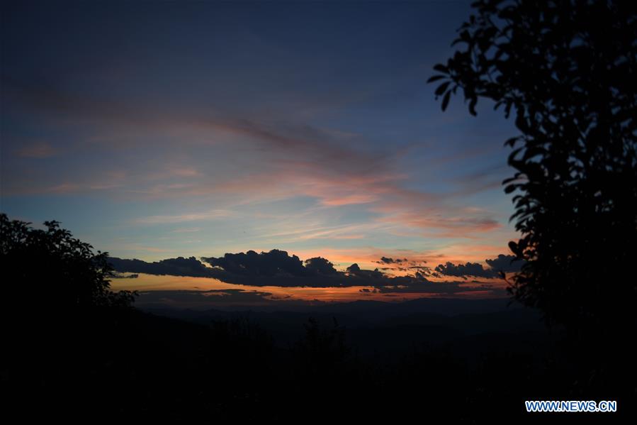 Scenery of Kunlu Mountain in Ning'er County, SW China's Yunnan