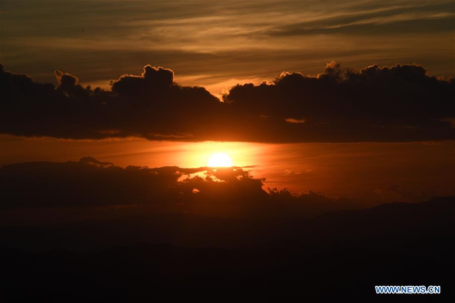 Scenery of Kunlu Mountain in Ning'er County, SW China's Yunnan